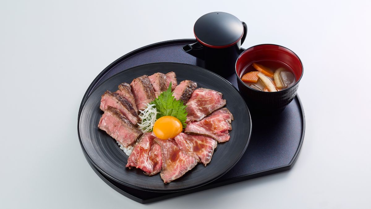 しまね和牛ステーキ＆ロストビーフ丼