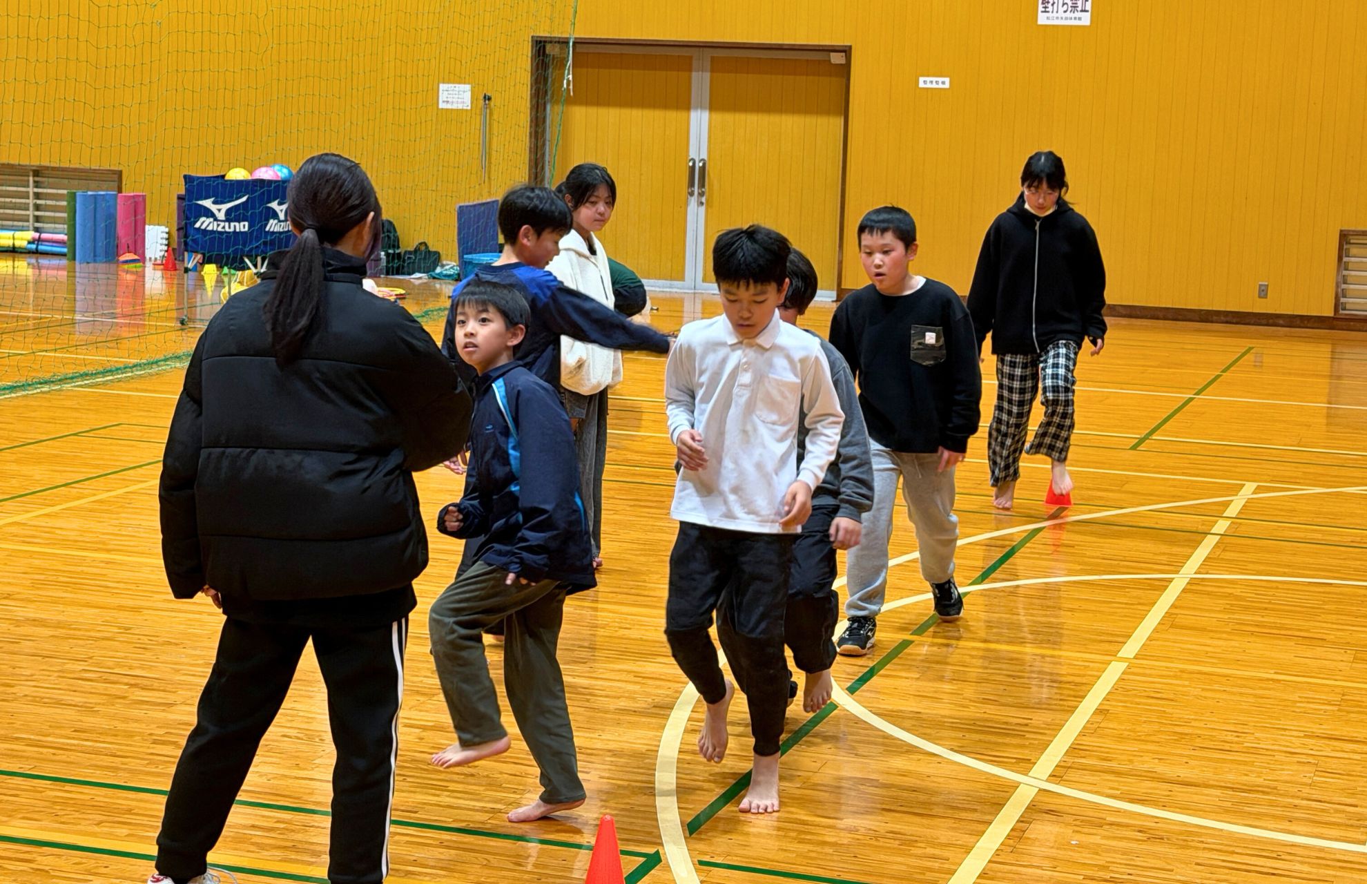 ダッシュの練習